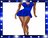 Sexy Blue Short Dress