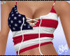 !1S American Flag Top