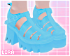 Cute Aqua Sandals