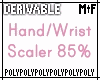 Hand/Wrist Scaler 85%