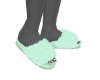 Lovely Mint Slippers