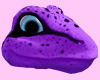 Purple Frog Head