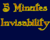 5 Minutes Invisable