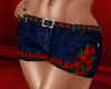 (KUK)jeans mini Rose