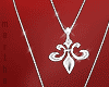 $ fleur de lis chain S