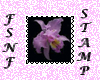 Pink Orchid Stamp