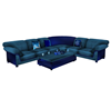Blue Christmas Sofa (F)