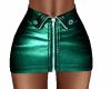 green Leather skirt lili