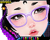 ★ Nerd Glasses Lilac