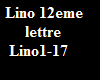 Lino 12ème Lettre Pr2