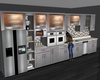 Multi animated kitchen