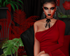 Elegant Red Gown ~