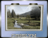 Creek Picture in Frame