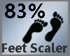 Feet Scaler 83% M A