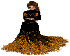 Flaming Halloween Gown
