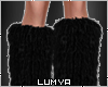 Black Fur Boots