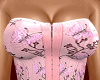 Pink Butterflies Corset