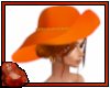 *C Suede Hat Orange