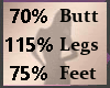 Bottom Scale 70/115/75