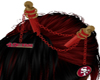 SF 49ers Hair Pins