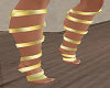 Gold Ribbon Feet