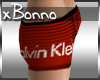 CK Underwear Red