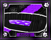 +M+ Purple Paws Panier