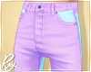 Purple Pastel Jeans