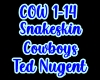 Ted Nugent-Snakeskin Cow