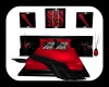 [LWR]Bed Set Blk/Red