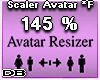 Scaler Avatar *F 145%