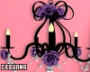 Chandelier w/ Flower