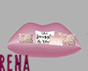 Pink Heart Lip Couch