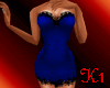 K*Dress mini blue sexy