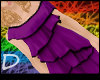 {D} Purple Frill dress
