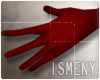 [Is] Woven Red Gloves
