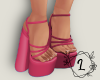 L. Kai heels pink