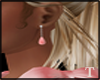 my earrings peach