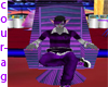 purple stripe throne