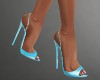 SM Callie Teal Blue heel