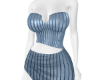 Valentina blue dress