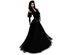 Royal black gown
