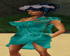 Blue lagoon dress