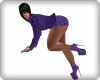 XE Purple Hig Boots