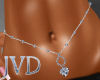 JVD Diamond Belly Chain