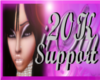 iiS~ 20K Support Sticker