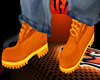 Orange Work Boots