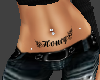 N*R* Honey Belly tattoo