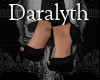 (D)Black Gothic Heels