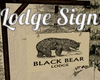 Lodge Animated SIgn